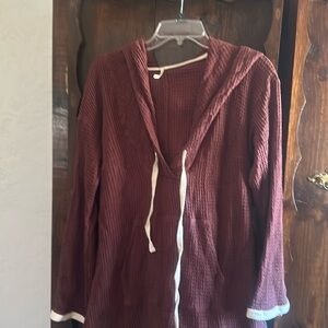 Free people one piece hoodie